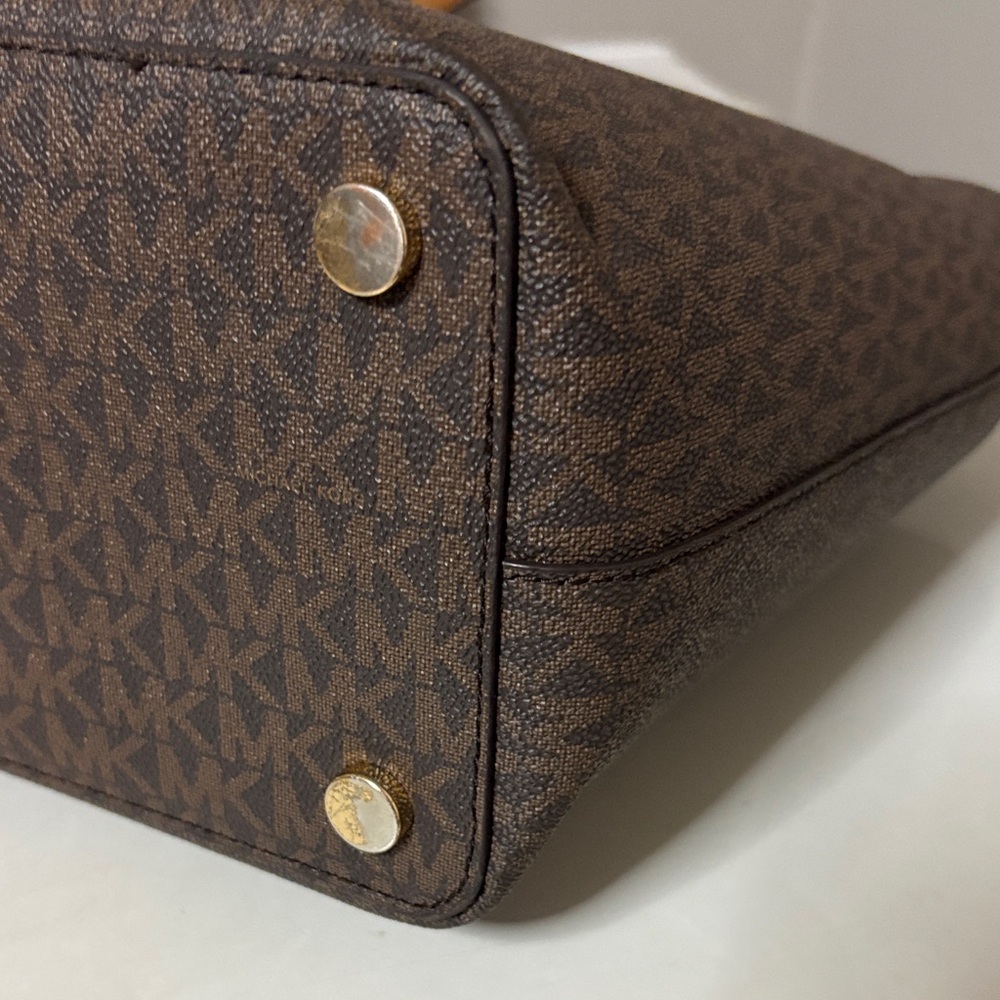 Michael Kors Signature Brown Tote - Picture 13 of 13